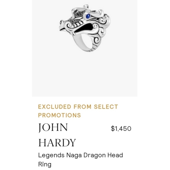 Sold Jai John Hardy 14k gold .925 green agate ALLIGATOR RING RARE - Picture 13 of 13